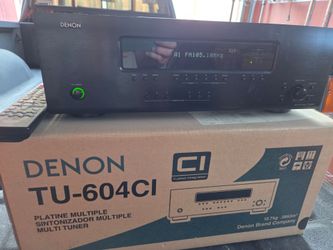 Denon multi tuner reciever