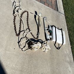 Boating Items, Anchor, Etc