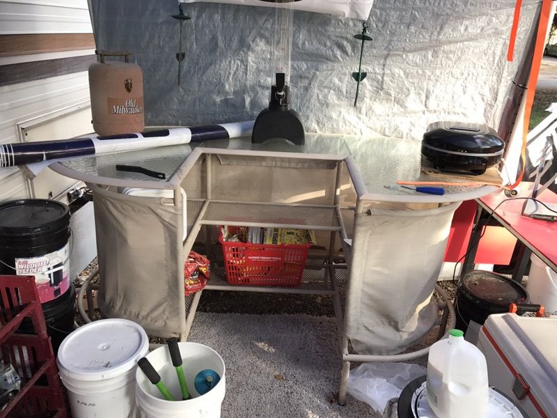 Out side bar and table