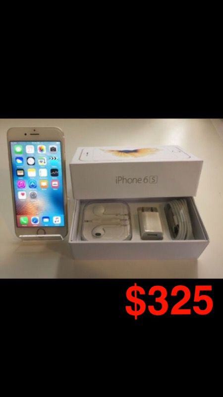Apple iPhone 6s - Factory Unlocked - Comes w/ Box + Accessories