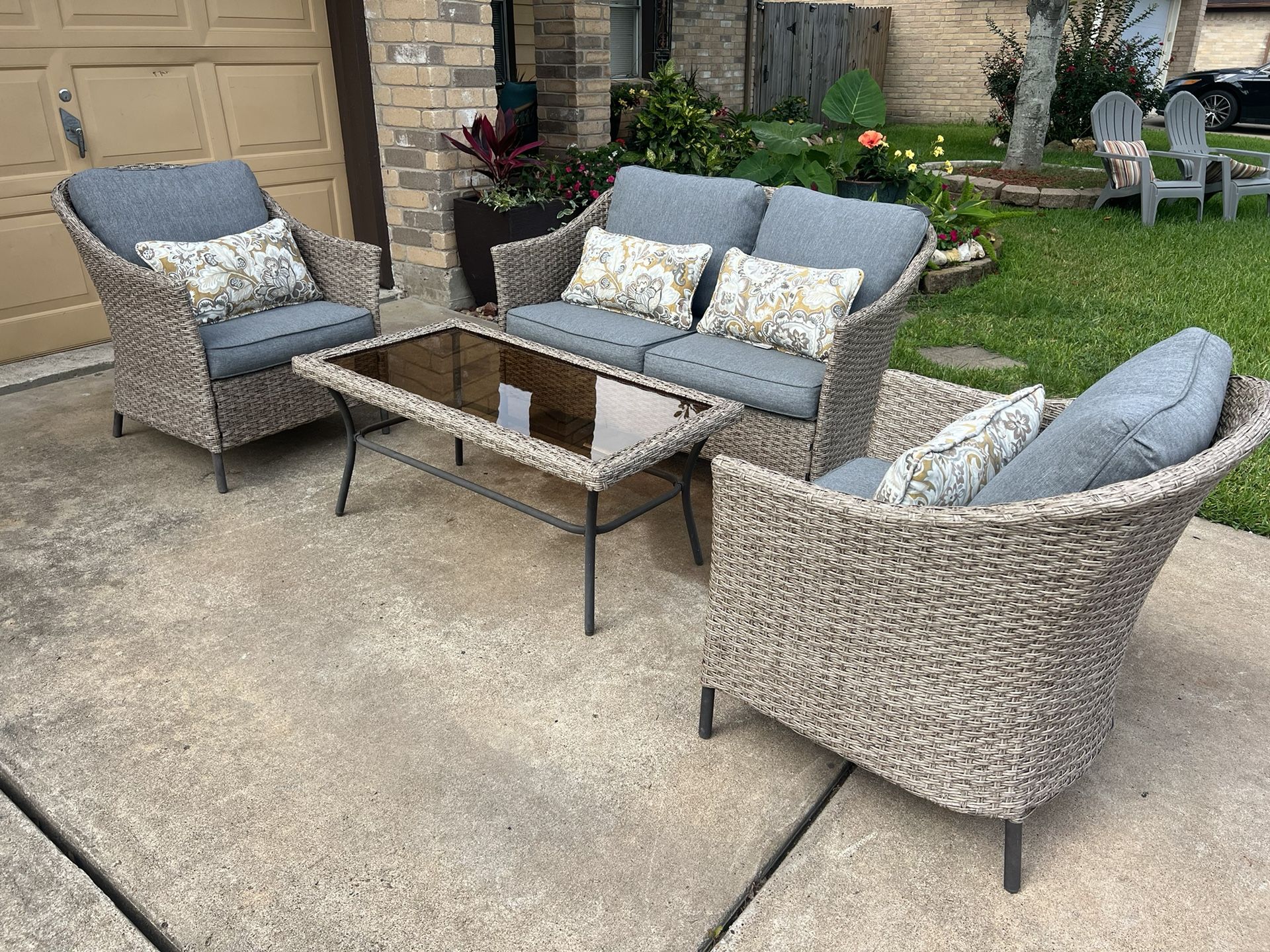 All Weather Outdoor Wicker Patio Furniture for Sale in Houston, TX