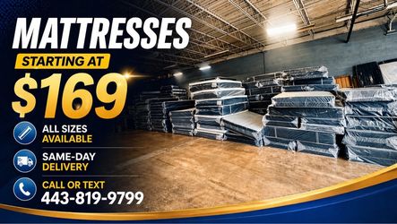 Baltimore Mattress Deals — Delivery Available - Pay After Delivery 🚚