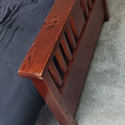 Canadian Made Wood framed Futon