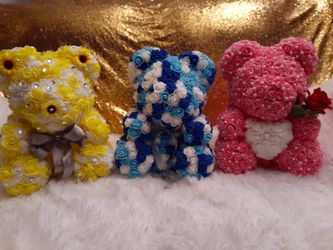 New style rose Teddy bears