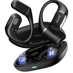 Open Ear Headphones,Over Ear Earbuds with Ergonomic Earhook,Bluetooth Headphones 5.4