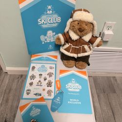 Jellycat Ski Club Bartholomew Bear Alpine Outfit World Exclusive