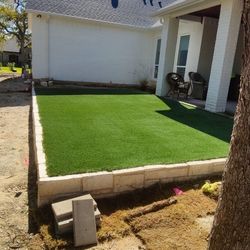 Artificial Grass Turf and Natural Grass 