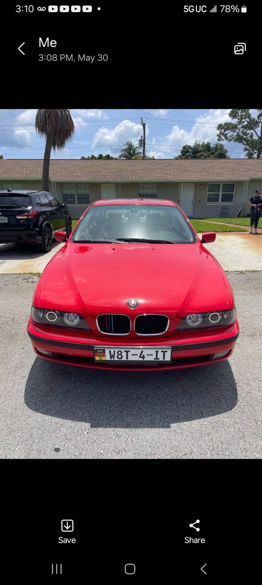 2000 BMW 540i