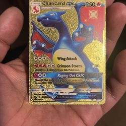 Charizard Gx Gold