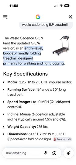 Treadmill