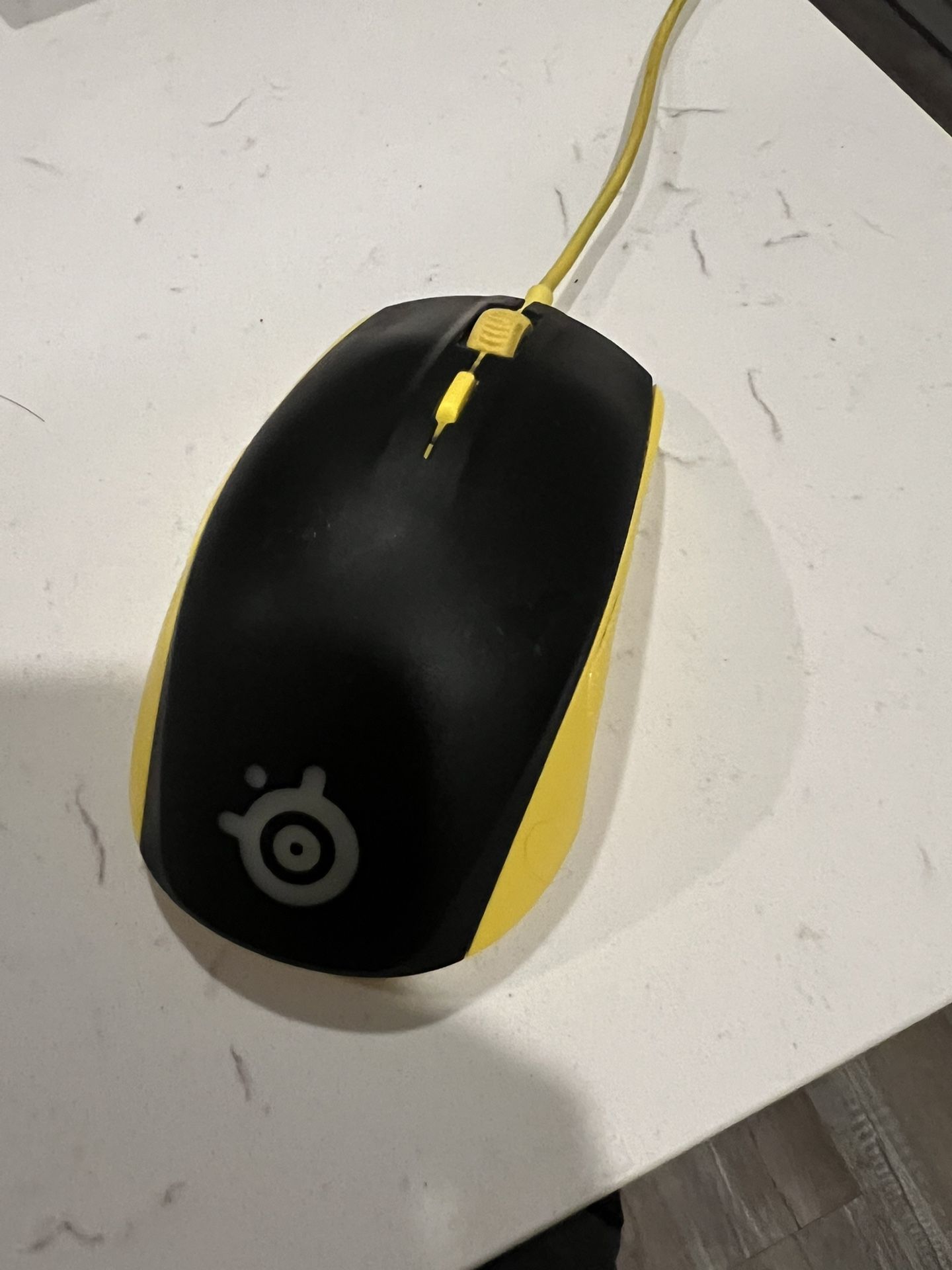 Yellow Gaming Mouse
