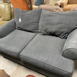 Gray Loveseat Sofa 