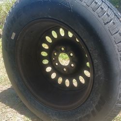 Spare Tire With Rim