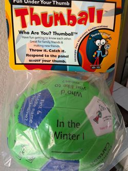 New- Who Are You? Thumball-for Group Counseling & Therapy