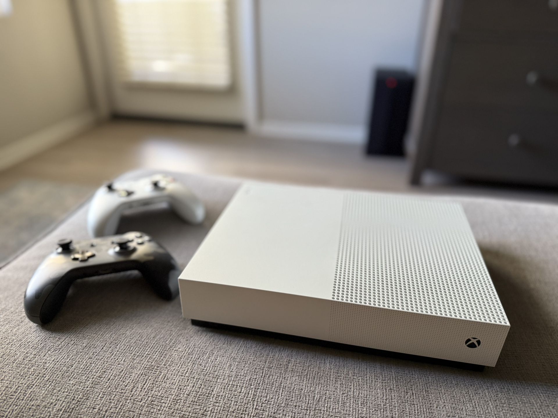 Xbox One S All Digital Edition Plus Two Controllers 