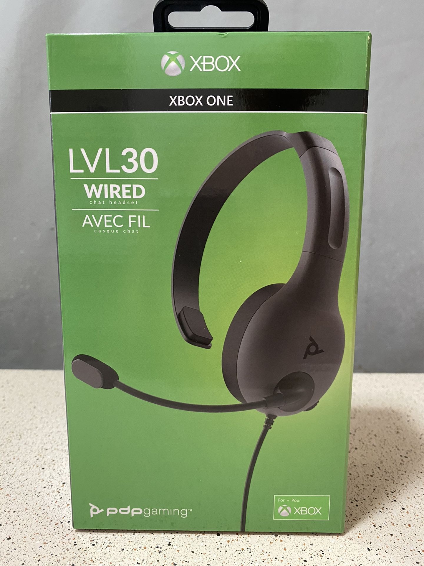 Headphones for XBox One with 3.5 mm connection.