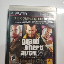 Grand Theft Auto IV : Complete Edition, PS3 , PlayStation 3 Video Game 