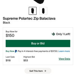 Supreme Balaclava 