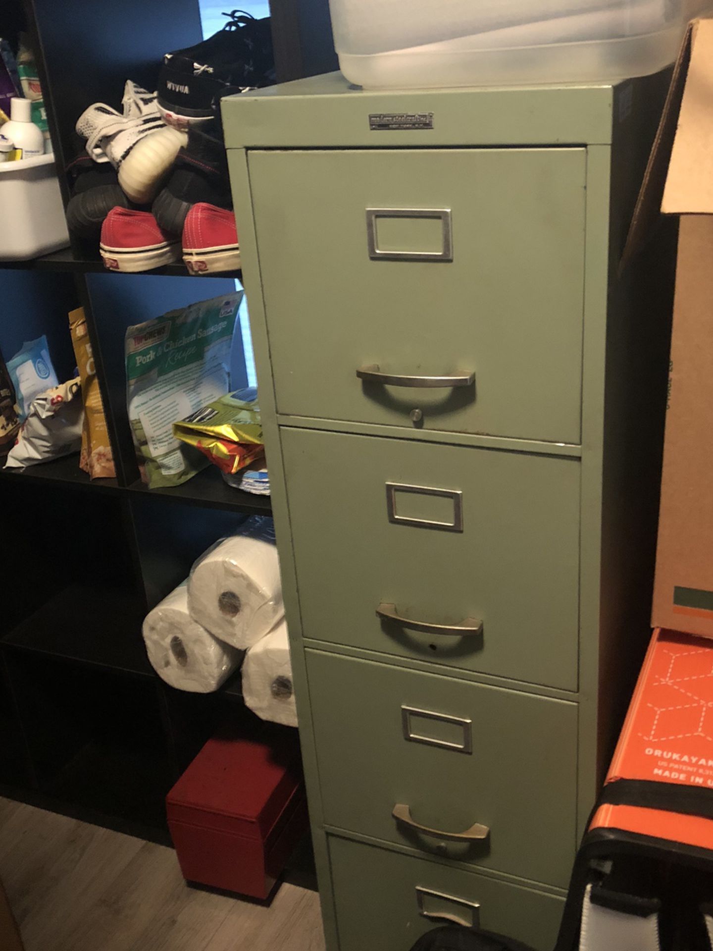 Green File Cabinet (free)