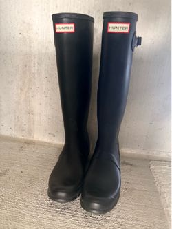 Botas de mujer en talla 8 de la marca hunter en perfectas condiciones