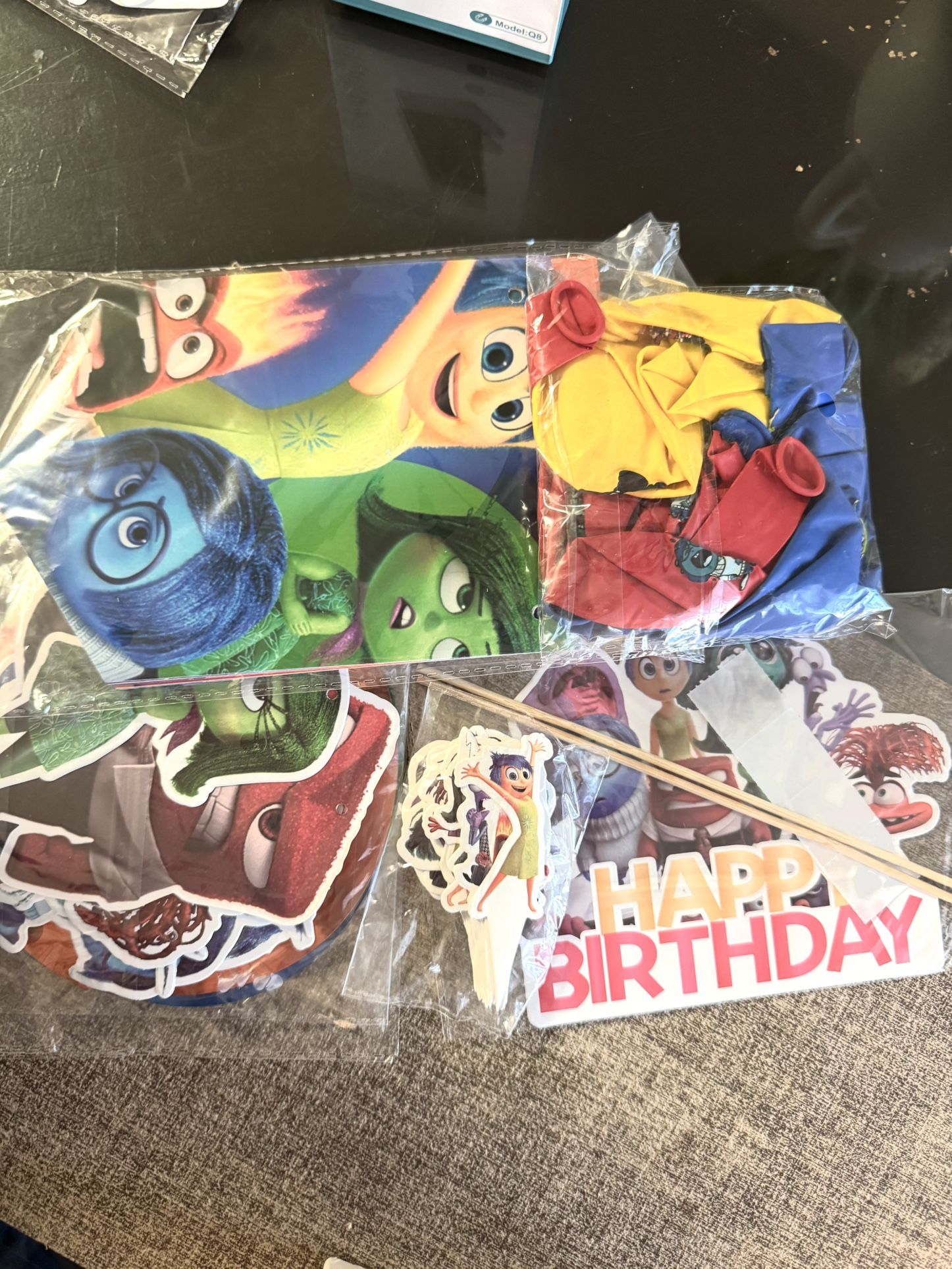 Inside Out Party Supplies