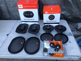 JBL 6X9 & JBL 6-1/2 with twitters new