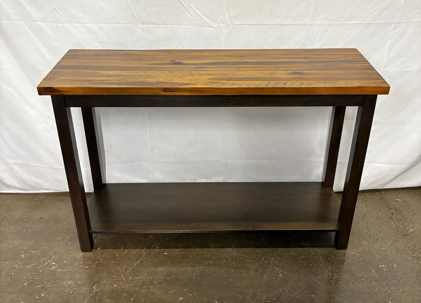 Solid Wood Console Table, Walnut
