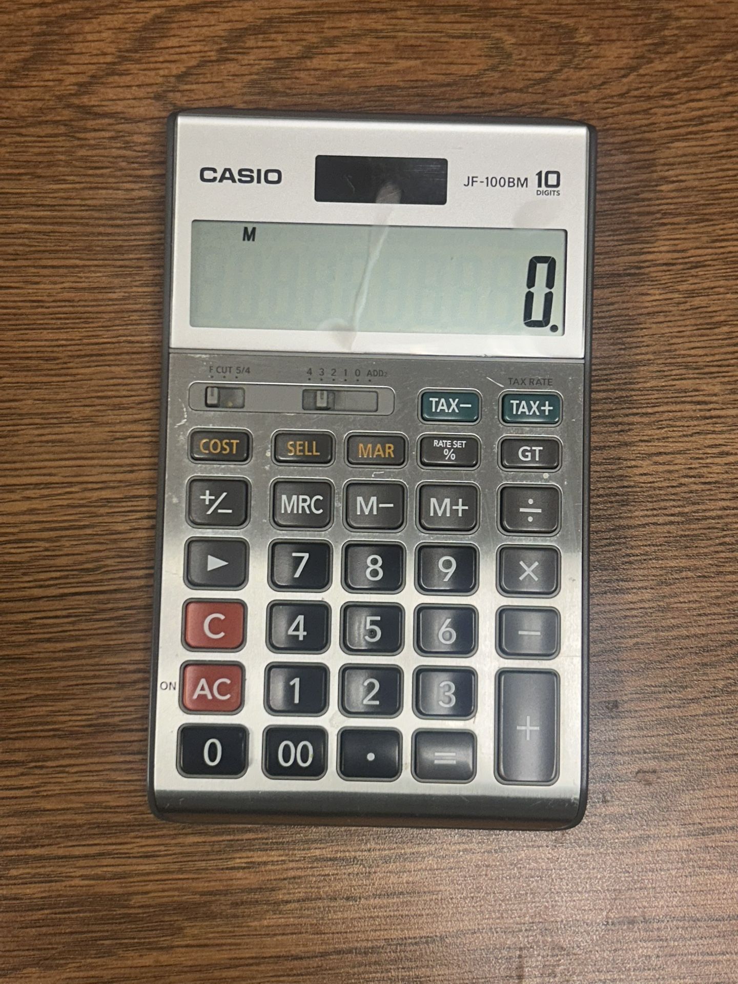 Casio JF 100BM Desktop Calculator