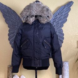Jacob Connexion Down Filled Winter Bomber Jacket
