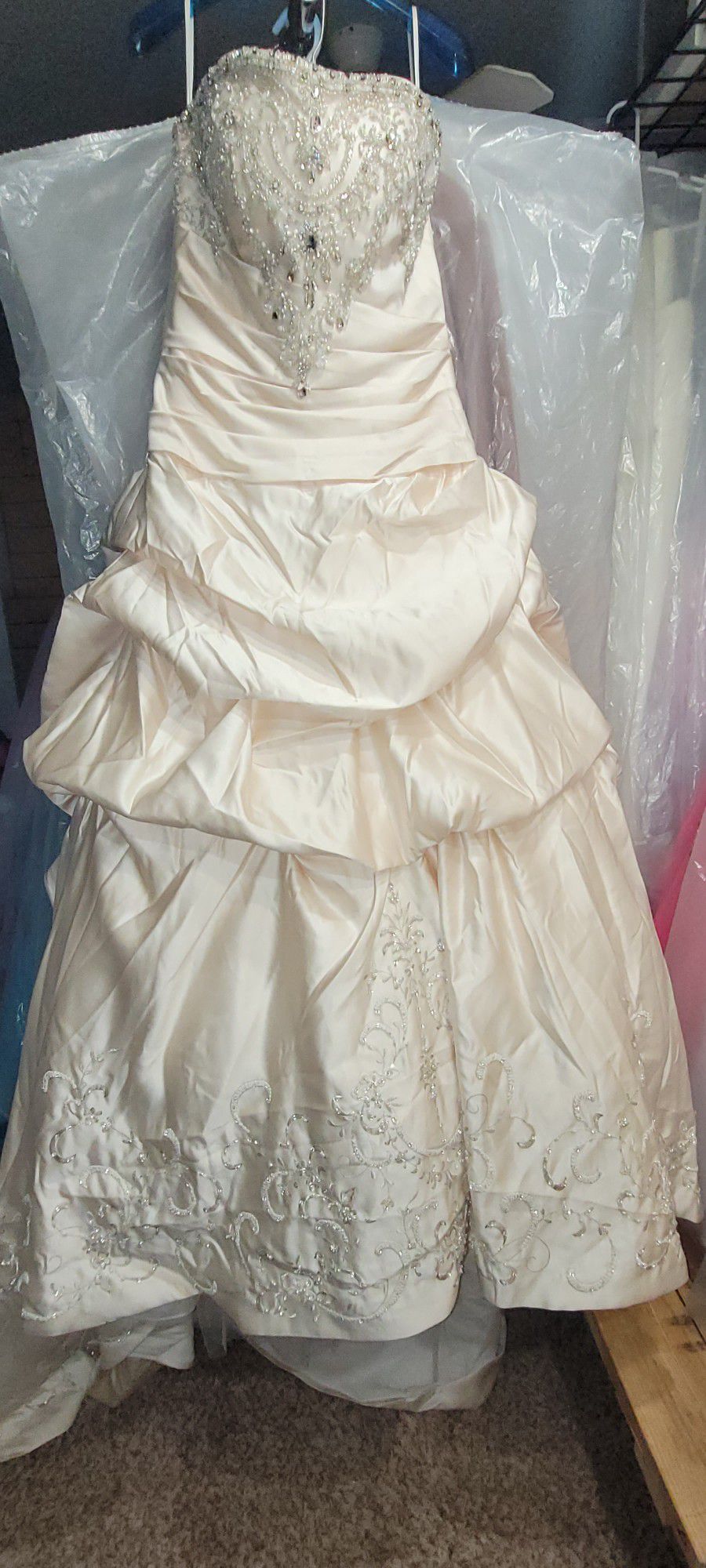 Wedding Dress, Sz 12, Vestido De Novia Talla 12