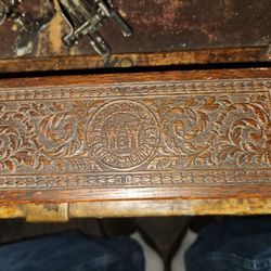 Wheeler And Wilson Sewing Co. Wooden Box