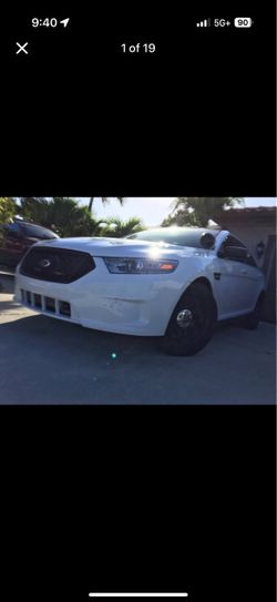 2013 Ford Taurus Police Interceptor Sedan