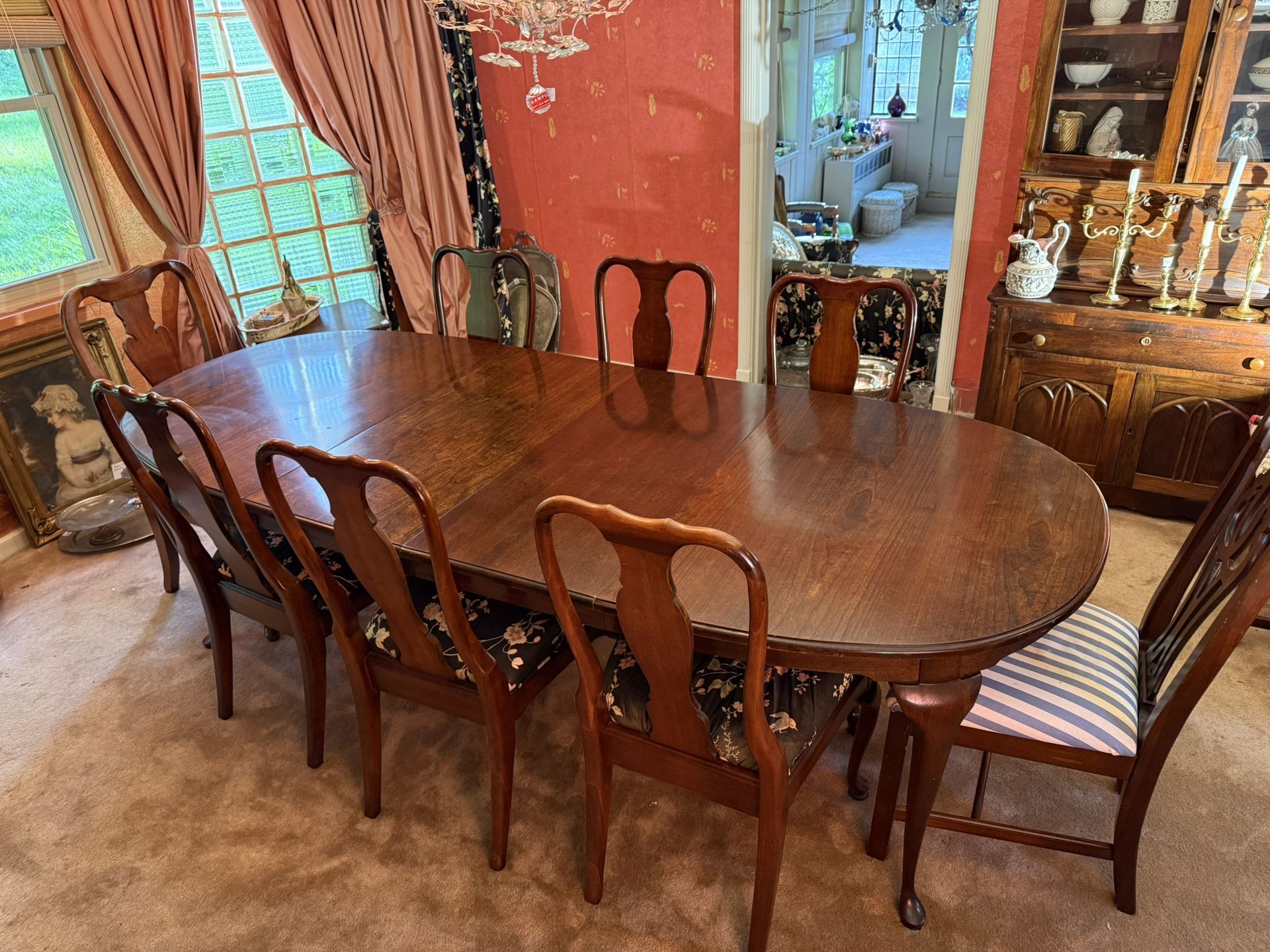 Dining Table w/ 8 Chairs - Free Delivery