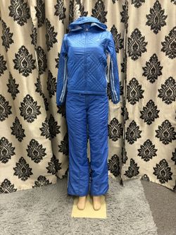 Blue Adidas Winter Xs/small 2 Piece Set 