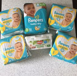Pampers size 3 lot