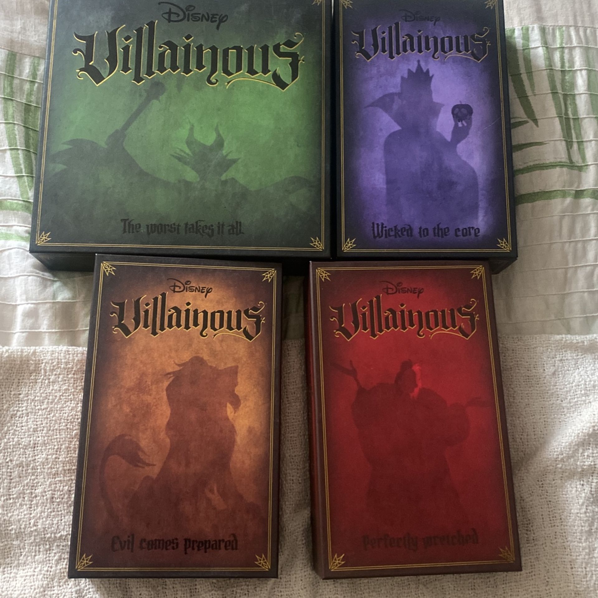 Villainous Game board Set