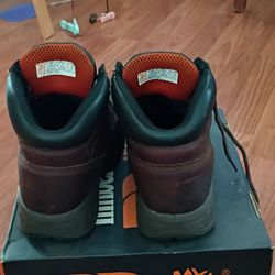 Work shoes metal guard steel toe