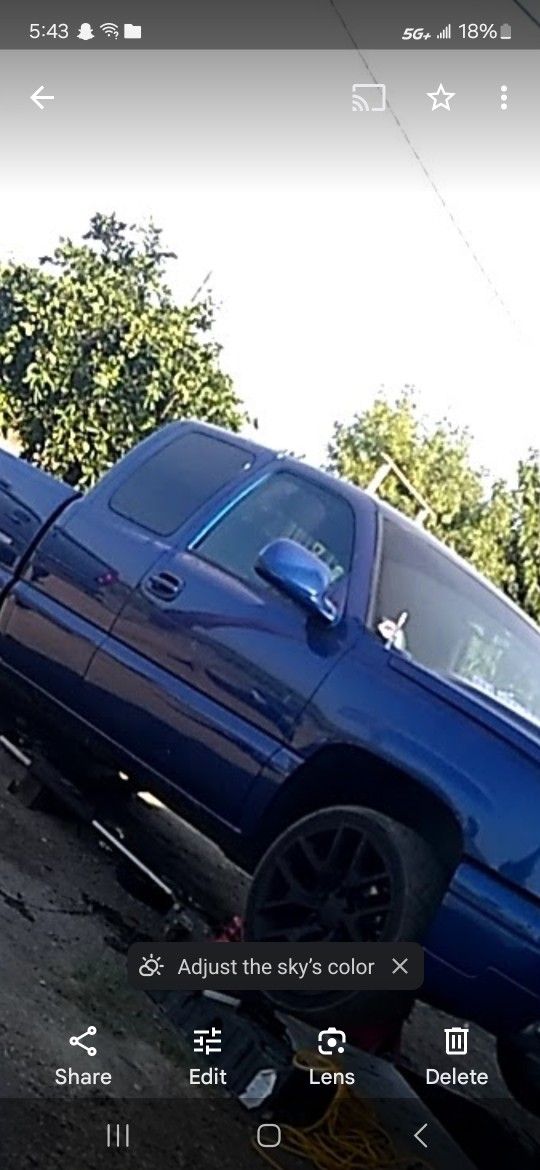 99-06 Chevy Side View Mirrors And Door Handles