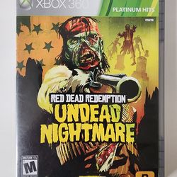 Xbox 360 Red Dead Redemption Undead Nightmare