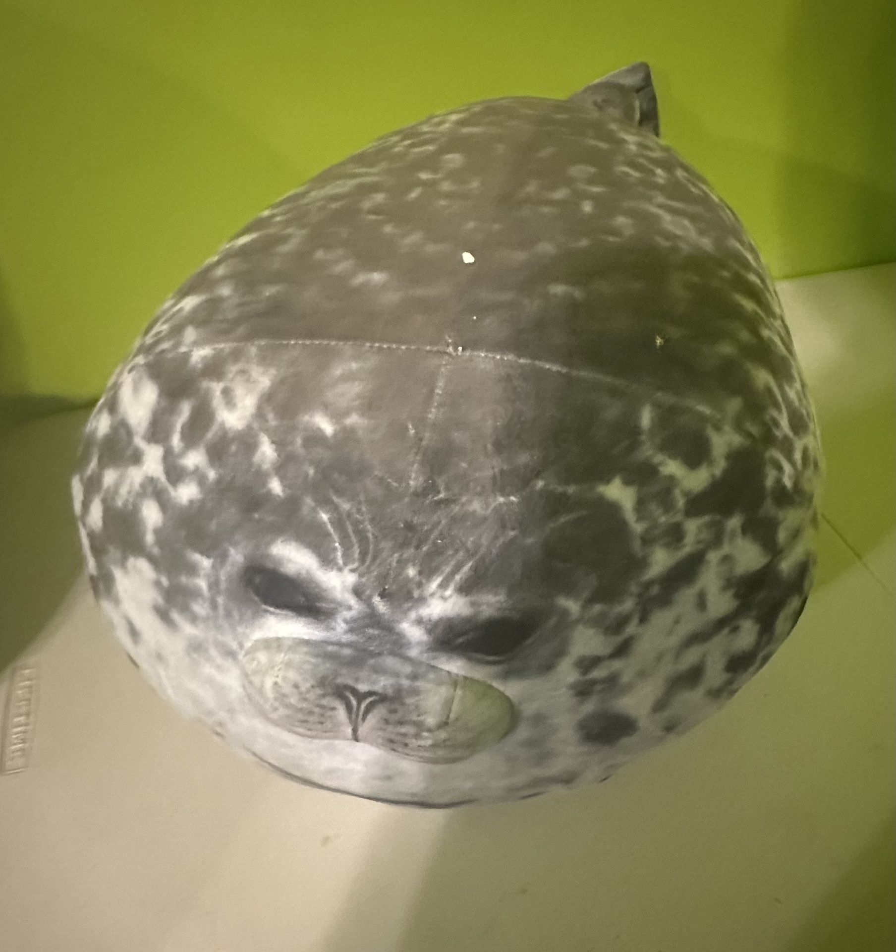 Seal Stuffed Animal Grey