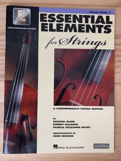 Violin Book 2, Essential Elements, Excellent Condition 