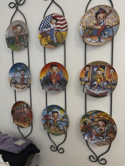 Betty Boop collector plates