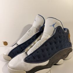Jordan Air Jordan 13 Retro Flint White Navy Men's Sneaker - SIZE 13