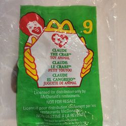 Unopened McDonald's beanie baby 1999