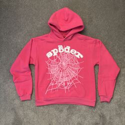 Pink Sp5der Hoodie 