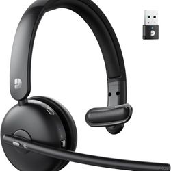Bluetooth 5.3 Headsets with AI Noise Cancelling