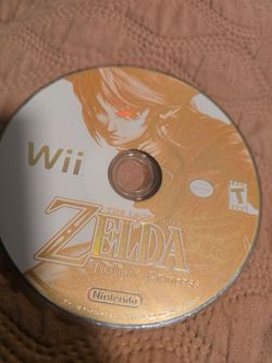 Wii legend of zelda just the disc, no box