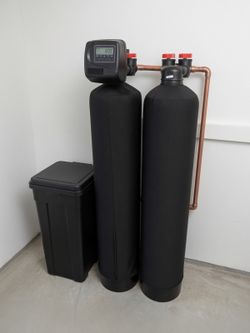 Custom Brand New Whole House Dual Tank Softener & RO Alkaline Water System