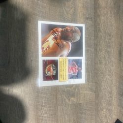 Mj Signed And Authenticated Poster