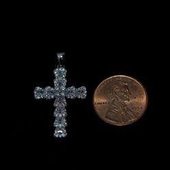 Modified Cross Diamond Pendant 